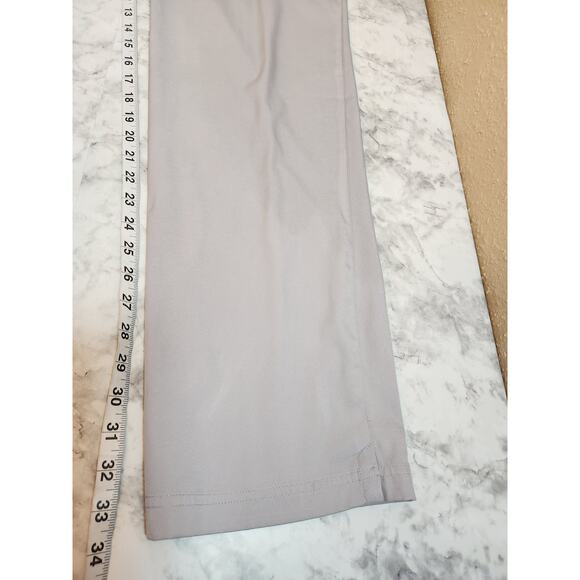 Nike Golf Mens Solid Gray Stretch Dry Fit Straight Leg Chino Pants Size 34X34 - Picture 9 of 9
